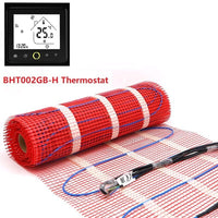 MINCO HEAT 0.5m2 Underfloor Heating Mat 150w/M2 Low Electrical 50cmX1m Warm Floor Mat