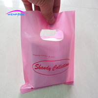 15x20cm Custom  Packaging and Shopping Print Logo Gift Plastic Bags