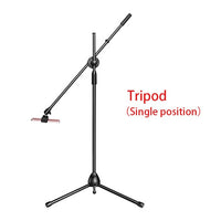 Adjustable Photography Mobile Phone High Angle Shot Bracket With Boom Arm Bluetooth-Compatible Ring Light Tripod for Video Shoot