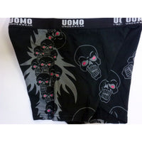 Boxer men with skulls - Black - Size XL/XXL