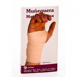 Muñequera Medilast Metacarpiana Beige