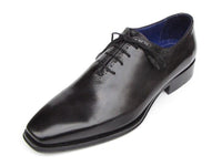 Paul Parkman Men's Plain Toe Oxfords Whole-Cut Black (ID#025-BLK)