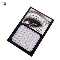 Tattoo Diamond Makeup Eyeliner Eyeshadow Face Sticker Jewel Eyes Makeup Crystal Eyes Sticker