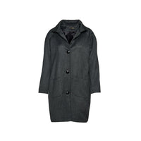 CONQUISTA FASHION - Original Wool Blend Dark Grey Coat