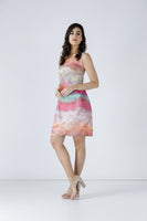 CONQUISTA FASHION - Original Print Empire Line Dress