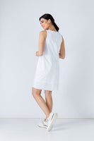 CONQUISTA FASHION - Original White Cotton Sack Dress