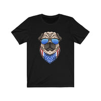 Patriotic Pug T-Shirt