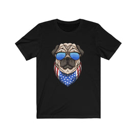 Patriotic Pug T-Shirt