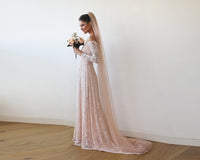 BLUSHFASHION - Original Blush Tulle Veil #4024