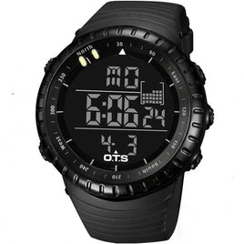 OTS 2021 Led Waterproof Sport Watch Fashion Casual Diving Sports Wristwatch Military Electronic Digital Army Men Watches