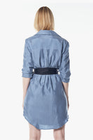 LE REUSSI - Original Cielo Blue Blazer Dress