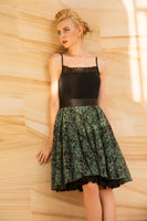 LAGEROSE - Original Blanket of Leaves Full Ruffle Skirt