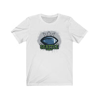 Street Painting Seattle #Seahawks Football T-Shirt