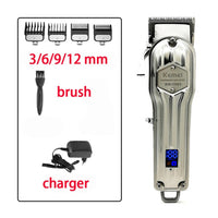 Kemei Professional All Metal Hair Clipper Men Electric Hair Trimmer Fade Hair Cutter Haircut Machine Barber Shop KM-1976 KM-1977