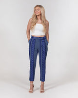 FIND YOUR COAST APPAREL - Original Women's Double Standard Belted Tapered Pants