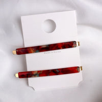 New Fashion Resin Acetate Hair Clip Women Hair Accessories Hair Clip Girls Hair Pins Sweet Daily Barrette for Women Girls