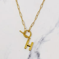 Original Modern Classic Initial Necklace Prepack