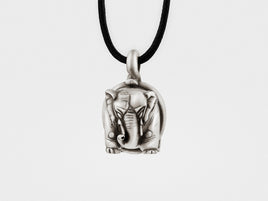 Original Elephant Pendant in Sterling Silver