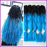 Desire for Hair 10packs Per Lot 24inch 100g Synthetic Braiding Hair Jumbo Braids 3 Tone Omber Blonde Lavender Color