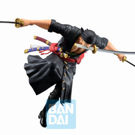 One Piece Third Act Wano Country Roronoa Zoro Ichibansho figure 17cm