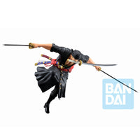 One Piece Third Act Wano Country Roronoa Zoro Ichibansho figure 17cm