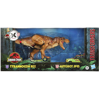 Jurassic Park Transformers Tyrannocon Rex + Autobot JP93 set 2 figures