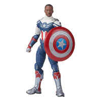 Marvel Captain America Sam Wilson and Steve Rogers set 2 figures 15cm
