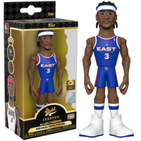 Vinyl Gold figure NBA 76ers Allen Iverson 5 + 1 Chase box