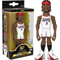 Vinyl Gold figure NBA 76ers Allen Iverson 5 + 1 Chase box