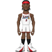 Vinyl Gold figure NBA 76ers Allen Iverson 5 + 1 Chase box