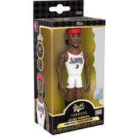 Vinyl Gold figure NBA 76ers Allen Iverson 5 + 1 Chase box