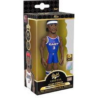 Vinyl Gold figure NBA 76ers Allen Iverson 5 + 1 Chase box