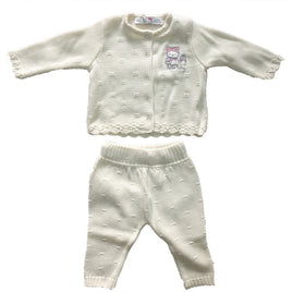 HELLO KITTY - Original infant clothing - White - 1 month