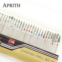 30pcs Professional Diamond Nail Drill Bit Set Milling Cutter Electric Rotary Manicure Machine Accessoires Nail Files Nail Tools