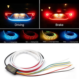 NISCARDA - Original  Additional Stop Light Dynamic Streamer Floating LED Car Tail Trunk Tailgate Strip Dynamic Streamer Turn Signal Lamp