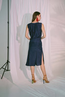 AKOSEE - Original Agape Midi Dress in Navy