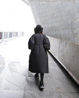 MARIGOLDSHADOWS - Original Sayaka Quilted Lantern Sleeve Coat