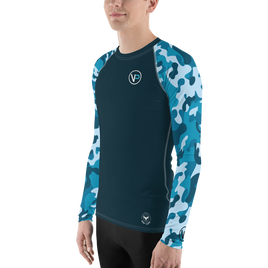 Men's Venture Pro Camo Sleeve Performance Rash Guard UPF 40+