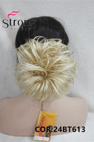 Original StrongBeauty Synthetic Ballet Hair Bun Extension Donut Chignon Hairpiece for Ponytail