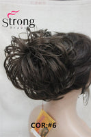 Original StrongBeauty Synthetic Ballet Hair Bun Extension Donut Chignon Hairpiece for Ponytail