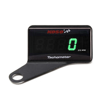 NORXI - Original Koso Motorcycle Meter Rpm Digital Square LCD Display Engine Tachometer Gauge for BMW YAMAHA KAWASAKI Racing