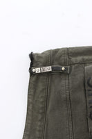 Jeans slim verde-W 24