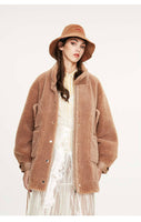 LUXURY AND ME - Original Real Fur Teddy Bear Style Winter Coat