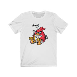 WTF Angry Bird Popculture Graphic T-Shirt