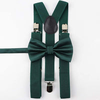 Nice Suspenders Bowtie Sets Mens Women Boys Girls Baby Kids Party Wedding Y-Back Shirt Braces Butterfly Belt Bow Tie Pants Jeans