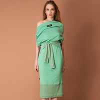 GUZUNDSTRAUS - Original Manifold Dress Minty: Reversible