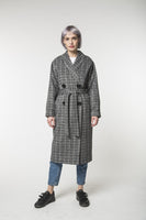 REVALU - Original Long Gray Coat / Spring - Autumn / Women's Coat / Collection 2018 by REVALU