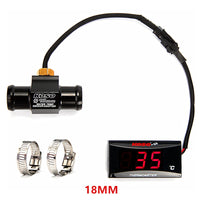 NORXI - Original Motorcycle KOSO Water Temperature Mini Meter for XMAX250 300 NMAX CB 400 CB500X Sensor Thermomete Temp Gauges Scooter Racing