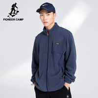 PIONEER CAMP - Original Warm Fleece Hoodies Men Brand-Clothing Autumn Winter Zipper Sweatshirts Male Quality Men Clothing AJK902321