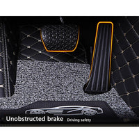 Carpets Car Floor Mats for Mitsubishi Outlander 2018 2017 2016 2015 2014 2013 5 Seats Auto Interior Custom Leather Covers
